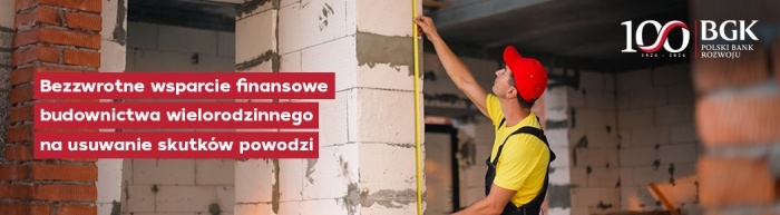 Rozwiązania dla poszkodowanych przez powódź – budownictwo wielorodzinne